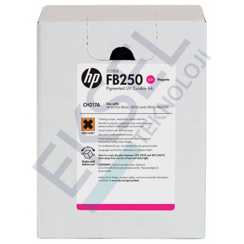 HP FB250 3-liter Magenta Scitex Ink  HP FB250 3-liter Magenta Scitex Ink