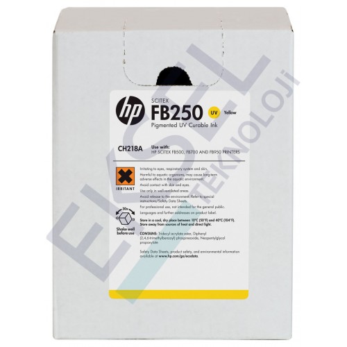 HP FB250 3-liter Yellow Scitex Ink  HP FB250 3-liter Yellow Scitex Ink