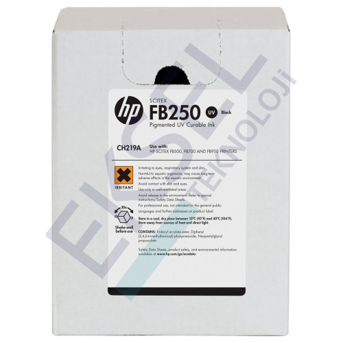 HP FB250 3-liter Black Scitex Ink  HP FB250 3-liter Black Scitex Ink