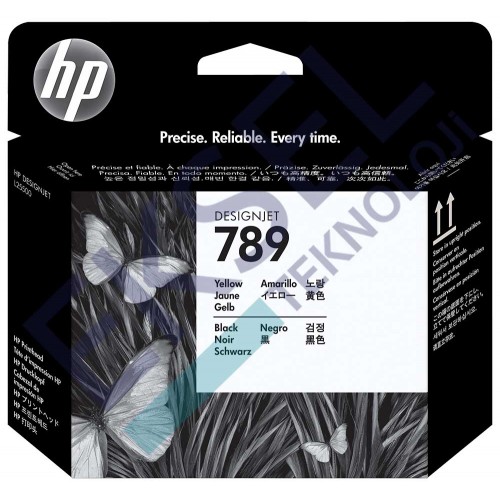 HP 789 Sarı/Siyah Designjet Yazıcı Kafası  HP 789 Sarı/Siyah Designjet Yazıcı Kafası