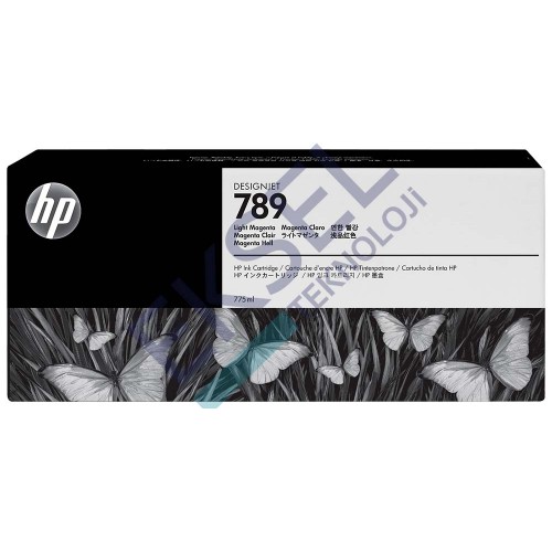 HP 789 775 ml Açık Macenta Lateks Designjet Mürekkep Kartuşu  HP 789 775 ml Açık Macenta Lateks Designjet Mürekkep Kartuşu