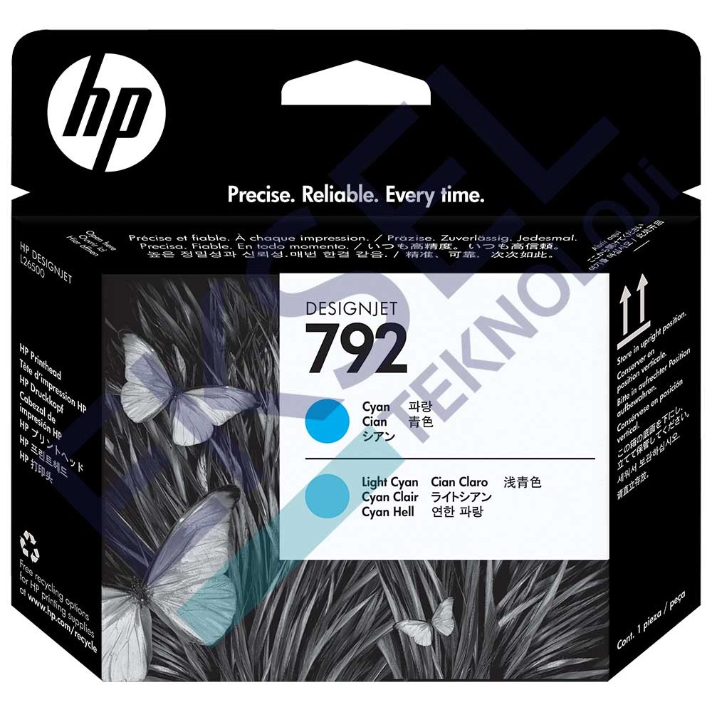 HP 792 Camgöbeği/Açık Camgöbeği Lateks Yazıcı Kafası HP 792 Camgöbeği/Açık Camgöbeği Lateks Yazıcı Kafası