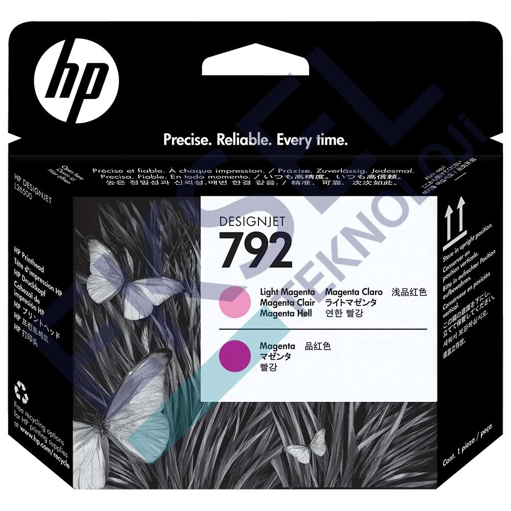 HP 792 Açık Macenta/Macenta Lateks Yazıcı Kafası HP 792 Açık Macenta/Macenta Lateks Yazıcı Kafası