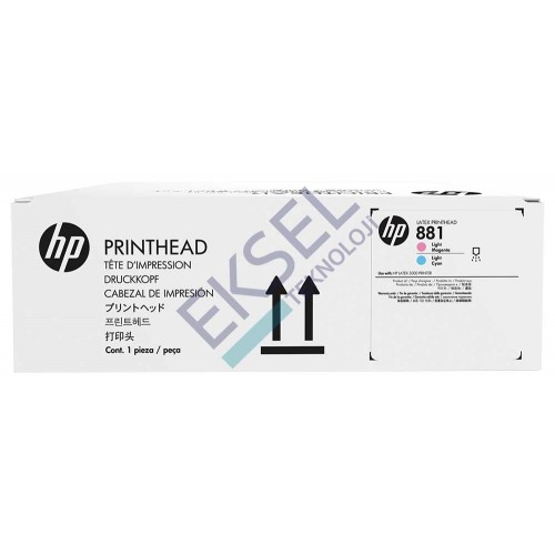 HP 881 Açık Macenta/Açık Camgöbeği Lateks Yazıcı Kafası  HP 881 Açık Macenta/Açık Camgöbeği Lateks Yazıcı Kafası