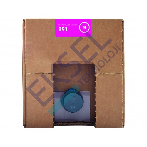 HP 3M 891 10 Litrelik Macenta Latex Mürekkep Kartuşu  HP 3M 891 10 Litrelik Macenta Latex Mürekkep Kartuşu
