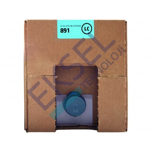 HP 3M 891 10 Litrelik Açık Camgöbeği Latex Mürekkep Kartuşu  HP 3M 891 10 Litrelik Açık Camgöbeği Latex Mürekkep Kartuşu
