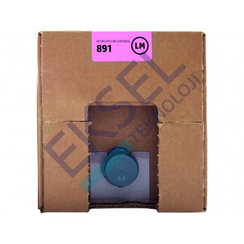 HP 3M 891 10 Litrelik Açık Macenta Latex Mürekkep Kartuşu  HP 3M 891 10 Litrelik Açık Macenta Latex Mürekkep Kartuşu