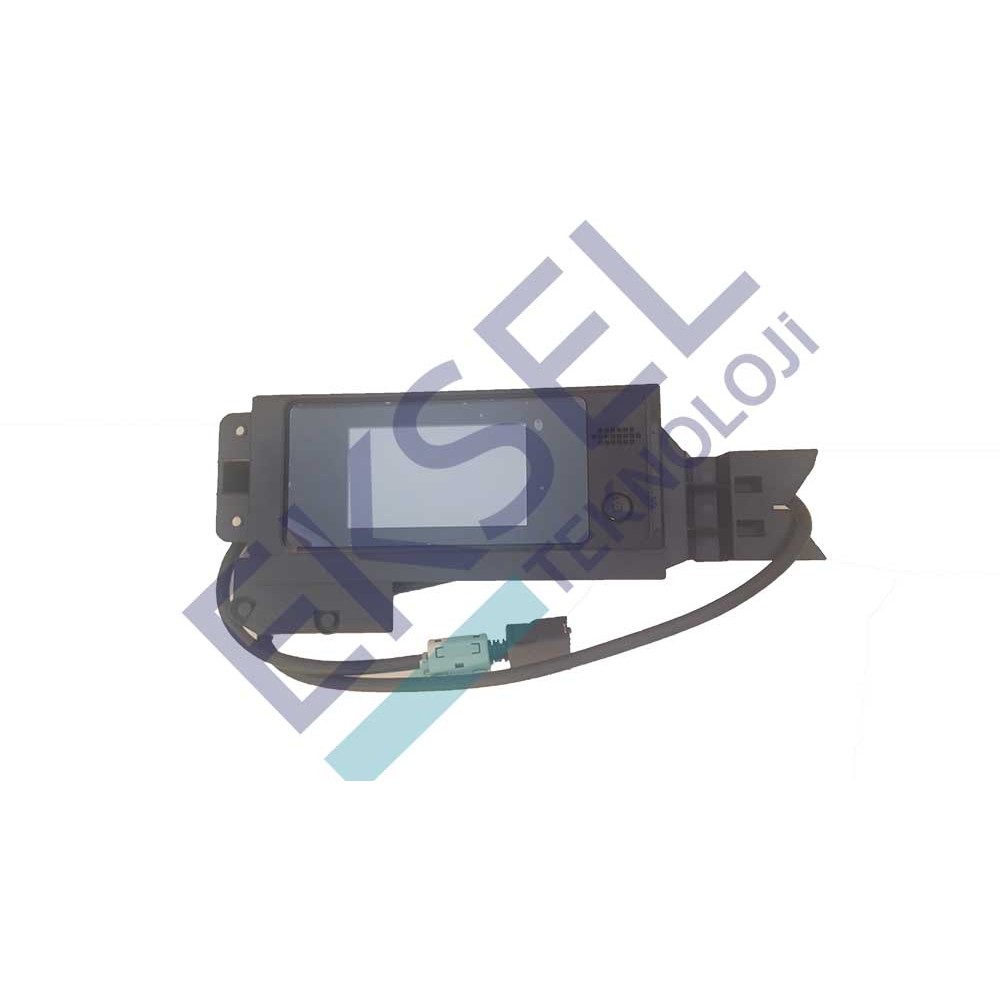 Front panel with cable assembly Front panel with cable assembly